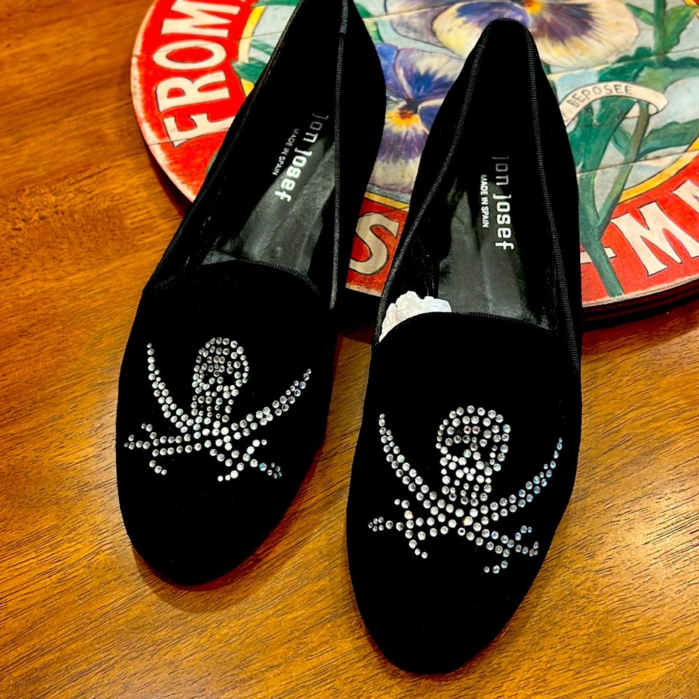 Jon Josef Gatsby Skull Loafers - W 7 1/2